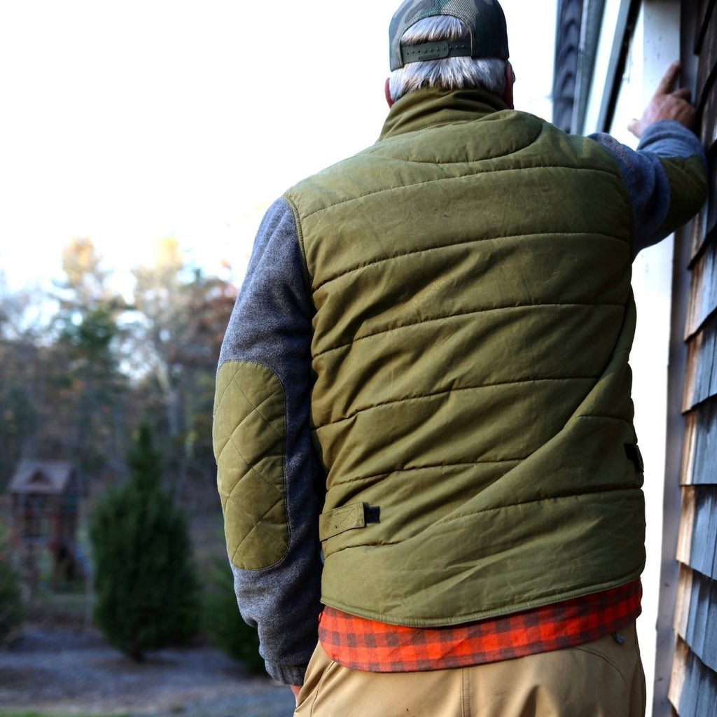 Hudson Canyon Wool Fleece Bomber - Atlantic Rancher CompanyHudson Canyon Wool Fleece BomberApparel & AccessoriesAtlantic Rancher CompanyWFB - 01Olive / GrayMHudson Canyon Wool Fleece Bomber