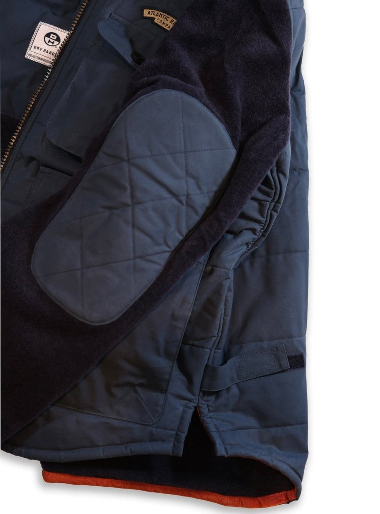 Hudson Canyon Wool Fleece Bomber - Atlantic Rancher CompanyHudson Canyon Wool Fleece BomberApparel & AccessoriesAtlantic Rancher CompanyWFB - 01Slate / NavyMHudson Canyon Wool Fleece Bomber