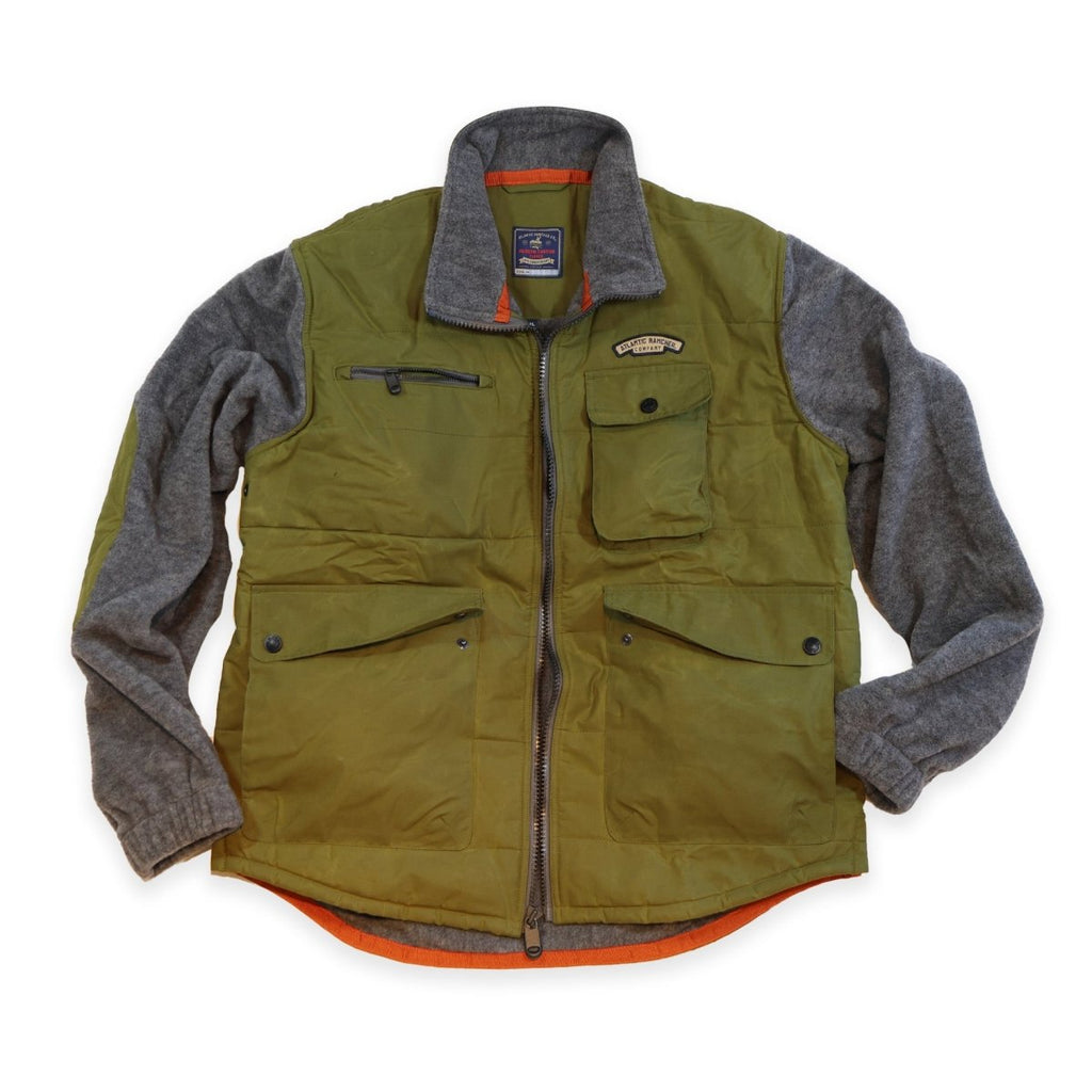Hudson Canyon Wool Fleece Bomber - Atlantic Rancher CompanyHudson Canyon Wool Fleece BomberApparel & AccessoriesAtlantic Rancher CompanyWFB - 01Olive / GrayMHudson Canyon Wool Fleece Bomber