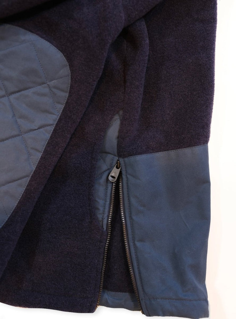 Hudson Canyon Wool Fleece Pullover - Atlantic Rancher CompanyHudson Canyon Wool Fleece PulloverApparel & AccessoriesAtlantic Rancher CompanyWFPO - 01Navy / SlateSHudson Canyon Wool Fleece Pullover