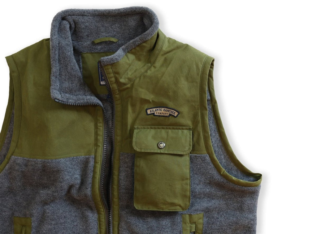 Hudson Canyon Wool Fleece Vest Apparel & Accessories Atlantic Rancher Company