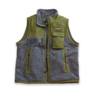 Hudson Canyon Wool Fleece Vest Apparel & Accessories Atlantic Rancher Company Olive / Gray S