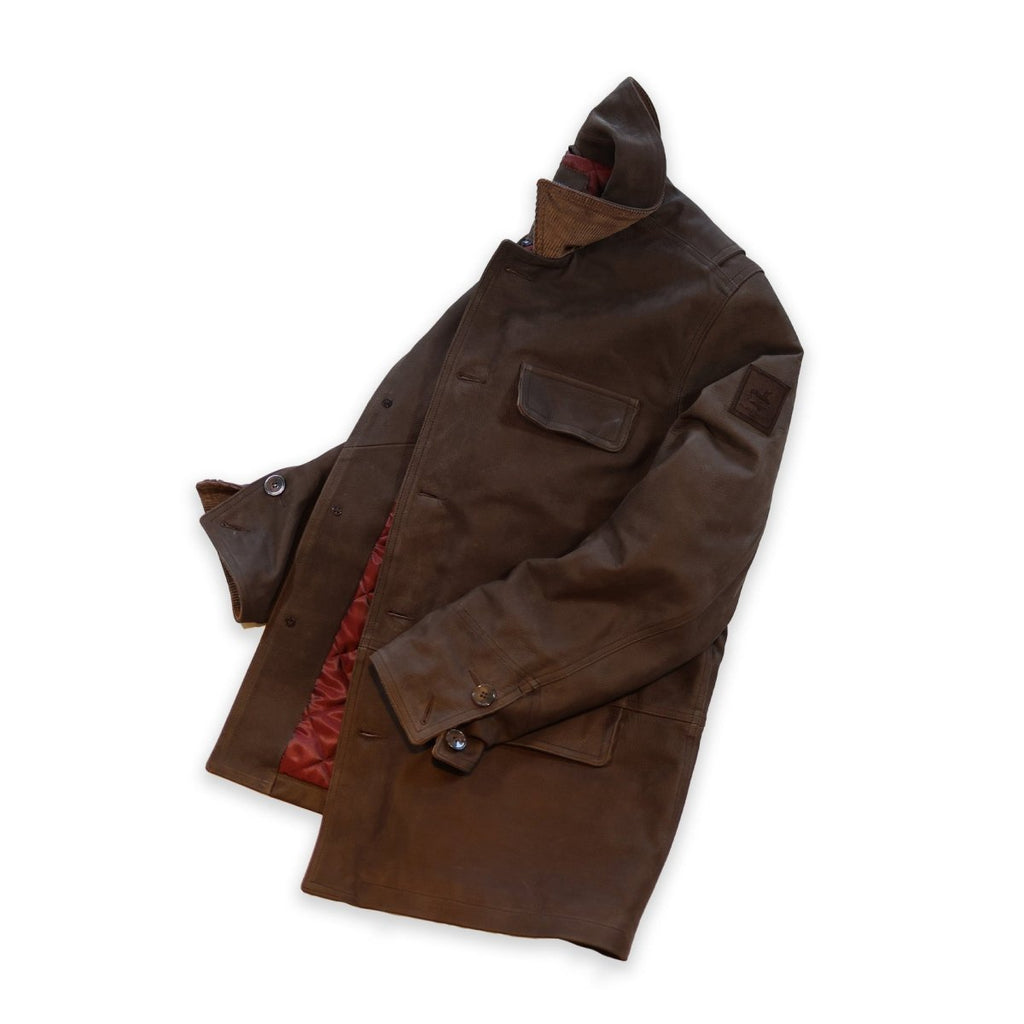 Leather Rancher Coat, 30th Anniv. Atlantic Rancher Company
