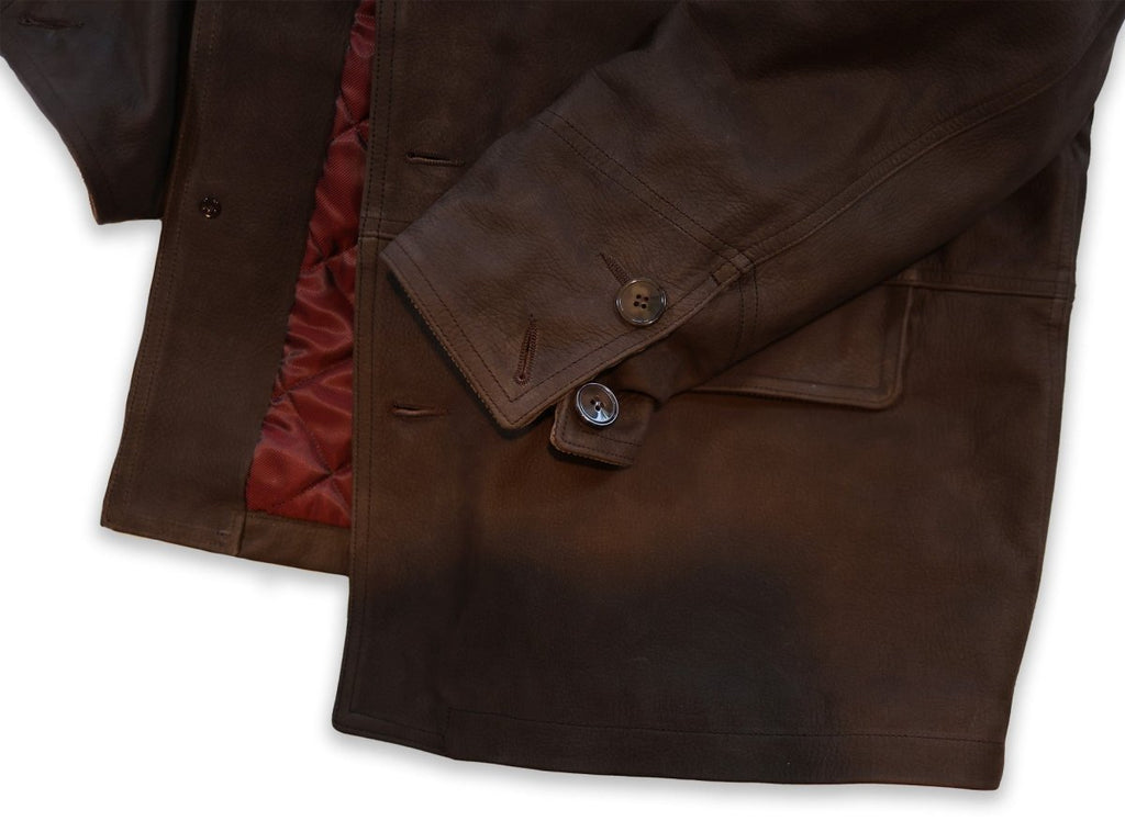 Leather Rancher Coat, 30th Anniv. Atlantic Rancher Company