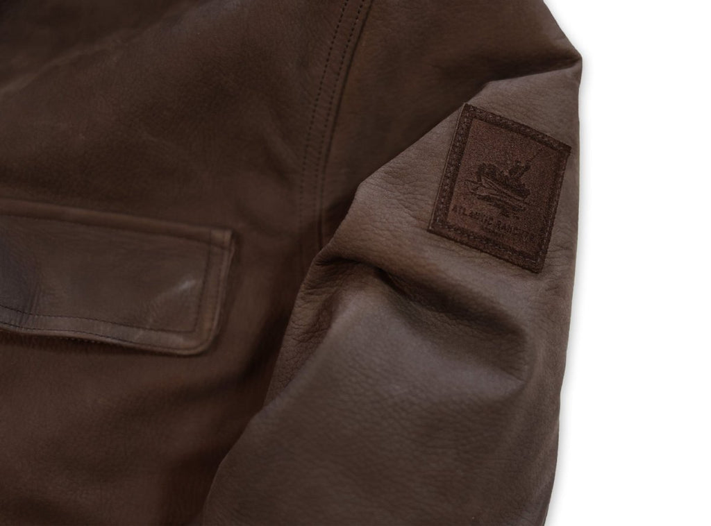 Leather Rancher Coat, 30th Anniv. Atlantic Rancher Company