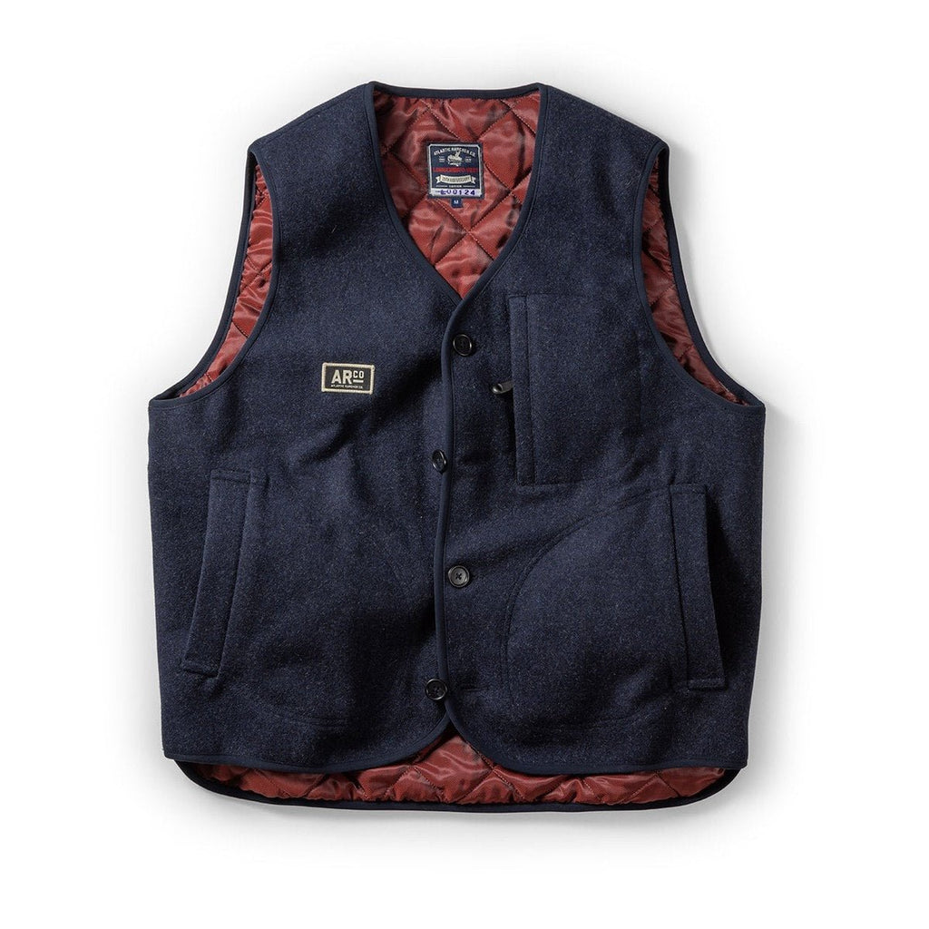 Longliner's Wool Vest - 25th Anniversary Edition - Atlantic Rancher CompanyLongliner's Wool Vest - 25th Anniversary EditionvestAtlantic Rancher CompanyLLWV - 01 - NavyNavySLongliner's Wool Vest - 25th Anniversary Edition vest Atlantic Rancher Company Navy S