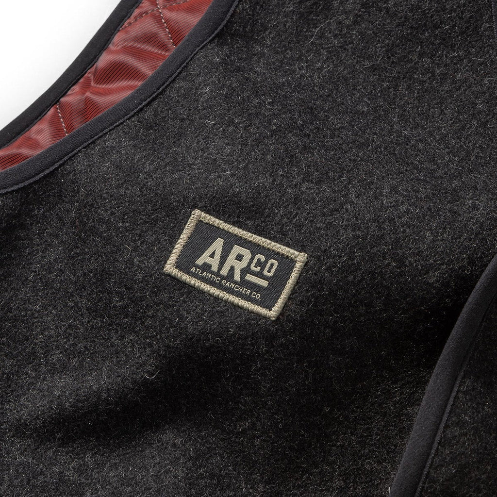 Longliner's Wool Vest - 25th Anniversary Edition - Atlantic Rancher CompanyLongliner's Wool Vest - 25th Anniversary EditionvestAtlantic Rancher CompanyLLWV - 01 - CharcoalCharcoalSLongliner's Wool Vest - 25th Anniversary Edition vest Atlantic Rancher Company