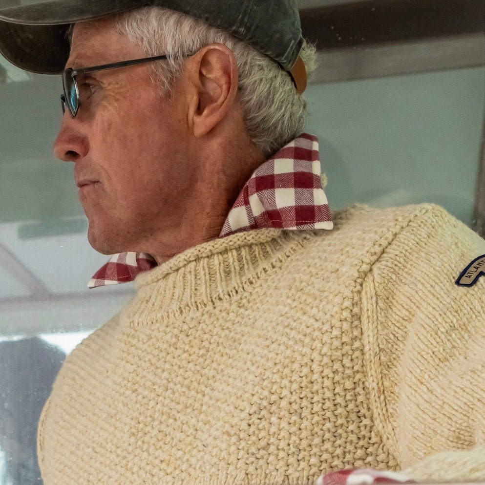 Maine Lobstermen's Sweater - Atlantic Rancher CompanyMaine Lobstermen's SweaterSweatersAtlantic Rancher CompanyMLS - CreamSCreamMaine Lobstermen's Sweater Sweaters Atlantic Rancher Company