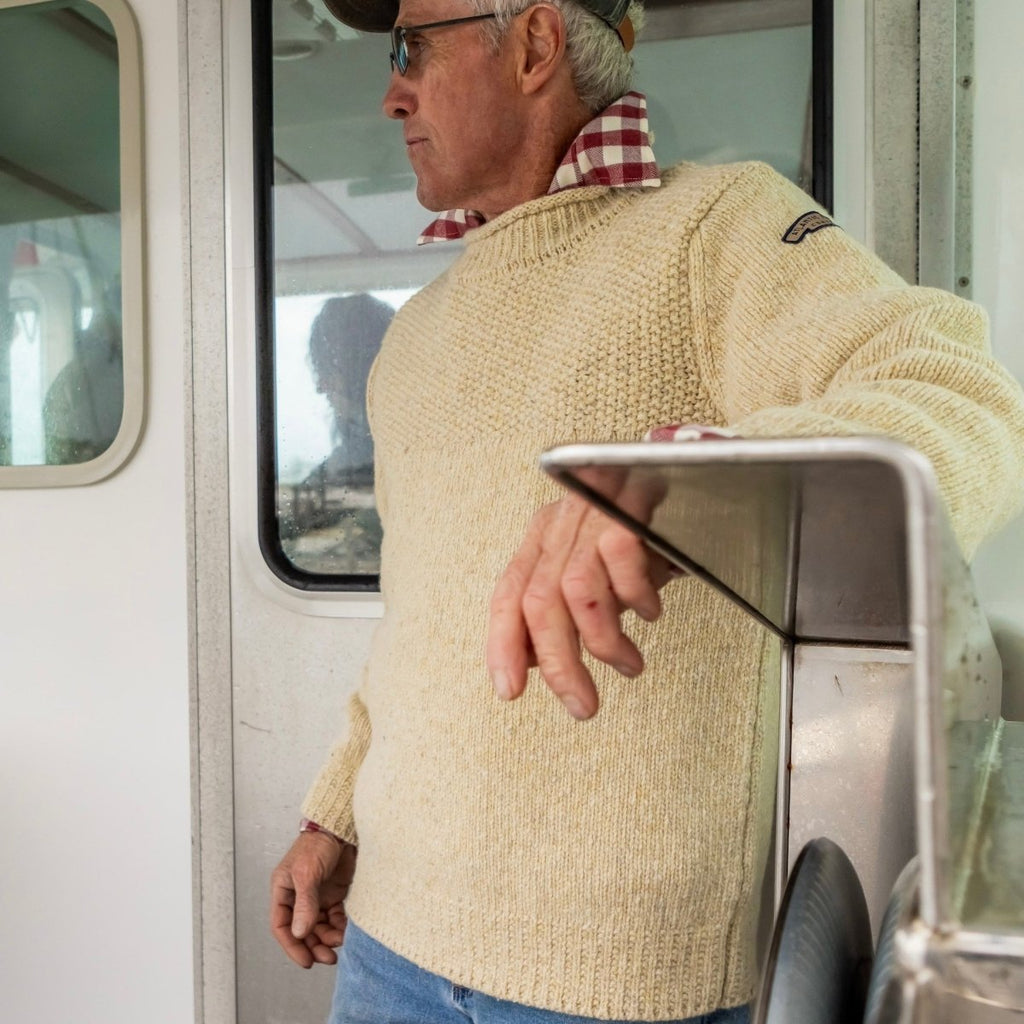 Maine Lobstermen's Sweater - Atlantic Rancher CompanyMaine Lobstermen's SweaterSweatersAtlantic Rancher CompanyMLS - CreamSCreamMaine Lobstermen's Sweater Sweaters Atlantic Rancher Company