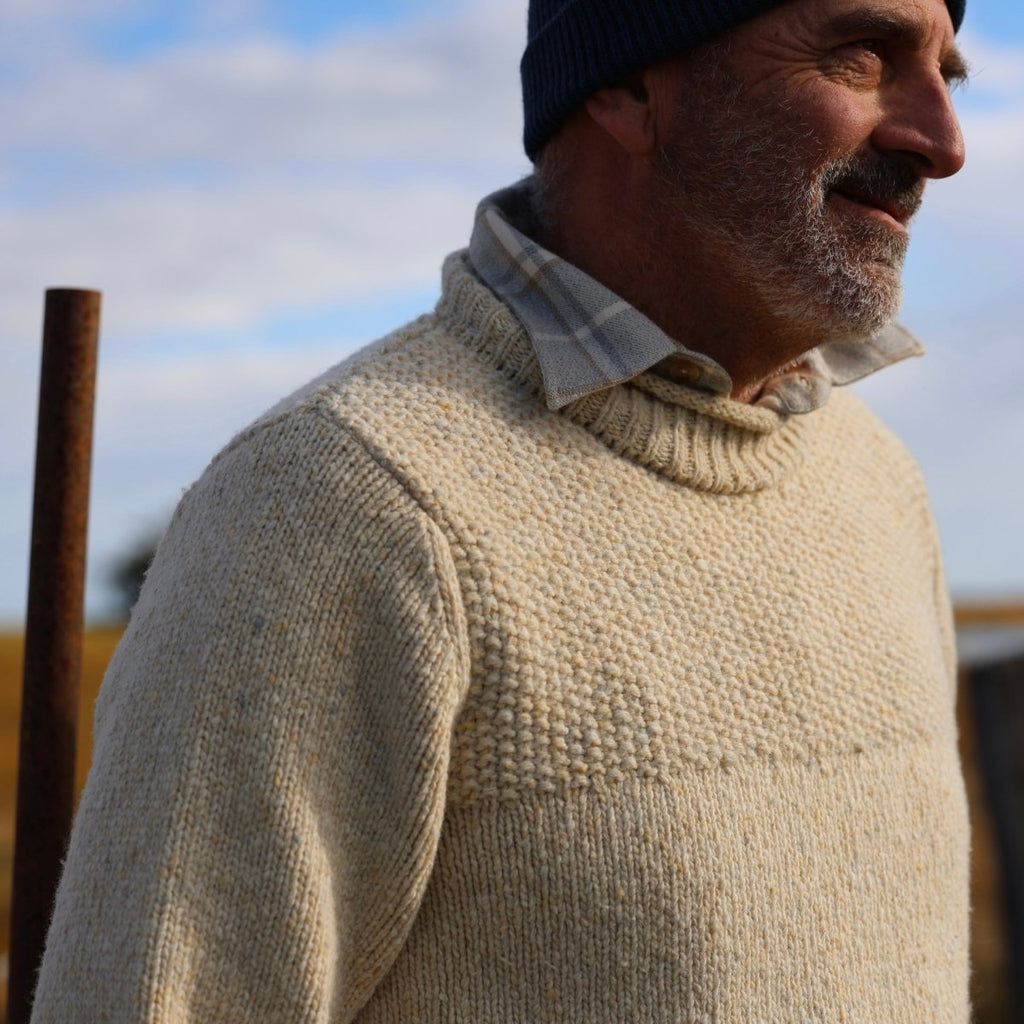 Maine Lobstermen's Sweater - Atlantic Rancher CompanyMaine Lobstermen's SweaterSweatersAtlantic Rancher CompanyMLS-CreamSCreamMaine Lobstermen's Sweater