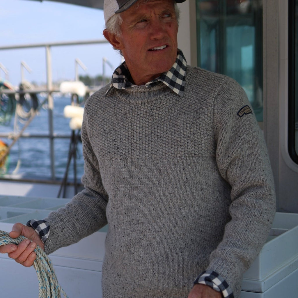 Maine Lobstermen's Sweater - Atlantic Rancher CompanyMaine Lobstermen's SweaterSweatersAtlantic Rancher CompanyMLS - OystSOysterMaine Lobstermen's Sweater Sweaters Atlantic Rancher Company