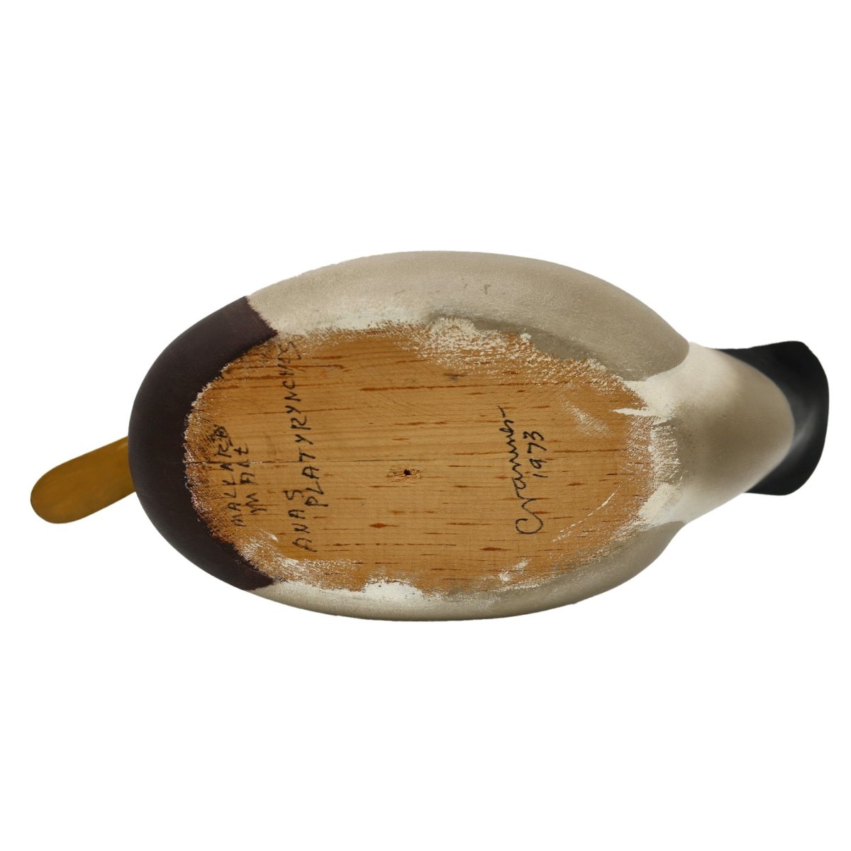 Mallard Drake Duck Decoy, W Cranmer Hunting & Wildlife Decoys Atlantic Rancher Company