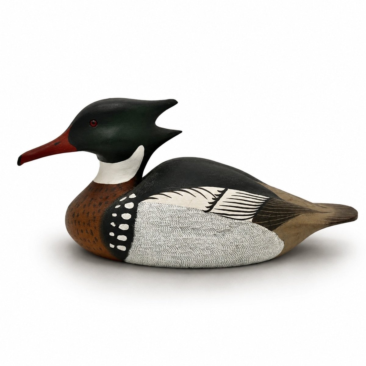 Merganser Drake Duck Decoy Hunting & Wildlife Decoys Atlantic Rancher Company