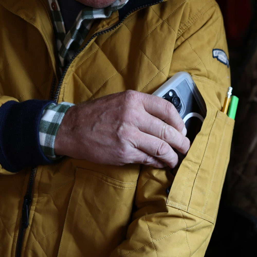 Outlaw Gunner Bomber Jacket - 25th Anniversary Edition - Atlantic Rancher CompanyOutlaw Gunner Bomber Jacket - 25th Anniversary EditionOuterwearAtlantic Rancher CompanyOGJ101 - MustYellMustard YellowSOutlaw Gunner Bomber Jacket - 25th Anniversary Edition Outerwear Atlantic Rancher Company