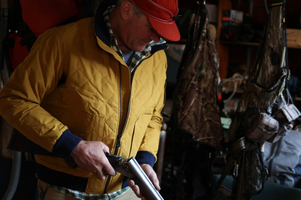 Outlaw Gunner Bomber Jacket - 25th Anniversary Edition - Atlantic Rancher CompanyOutlaw Gunner Bomber Jacket - 25th Anniversary EditionOuterwearAtlantic Rancher CompanyOGJ101 - MustYellMustard YellowSOutlaw Gunner Bomber Jacket - 25th Anniversary Edition Outerwear Atlantic Rancher Company