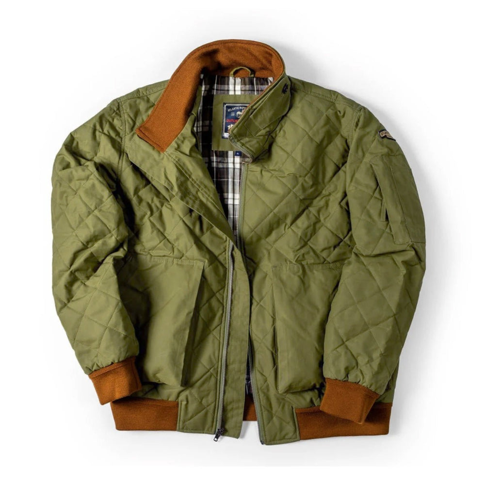 Outlaw Gunner Bomber Jacket - 25th Anniversary Edition Outerwear Atlantic Rancher Company Olive S