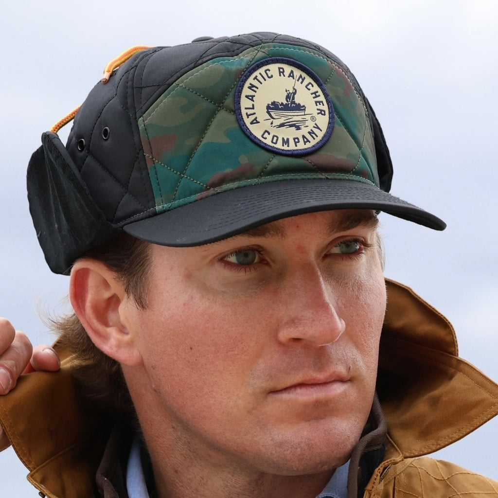 Outlaw Gunner Hat - Atlantic Rancher CompanyOutlaw Gunner HatHatsAtlantic Rancher CompanyBlack CamoOutlaw Gunner Hat