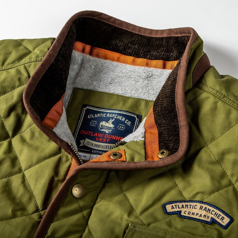Outlaw Gunner Vest - 25th Anniversary Edition vest Atlantic Rancher Company