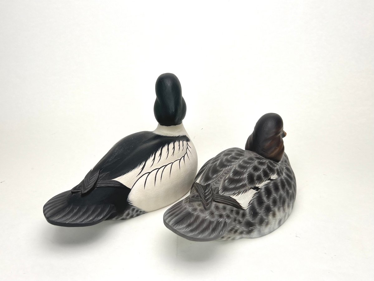Pair of Goldeneye Duck Decoys Hunting & Wildlife Decoys Atlantic Rancher Company