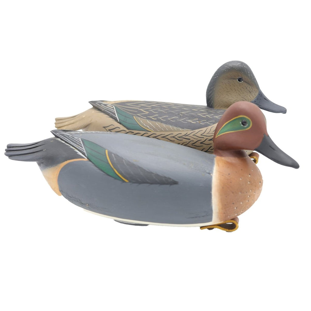 Pair of Green Wing Teal - Atlantic Rancher CompanyPair of Green Wing TealHunting & Wildlife DecoysAtlantic Rancher Companydd9372 - 2Pair of Green Wing Teal Hunting & Wildlife Decoys Atlantic Rancher Company