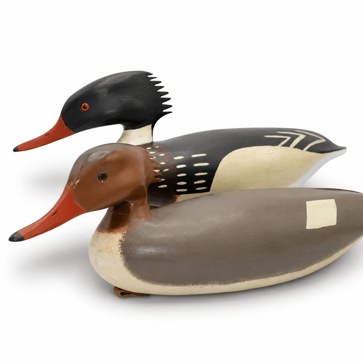 Pair of Red-breasted Merganser Decoys Hunting & Wildlife Decoys Atlantic Rancher Company
