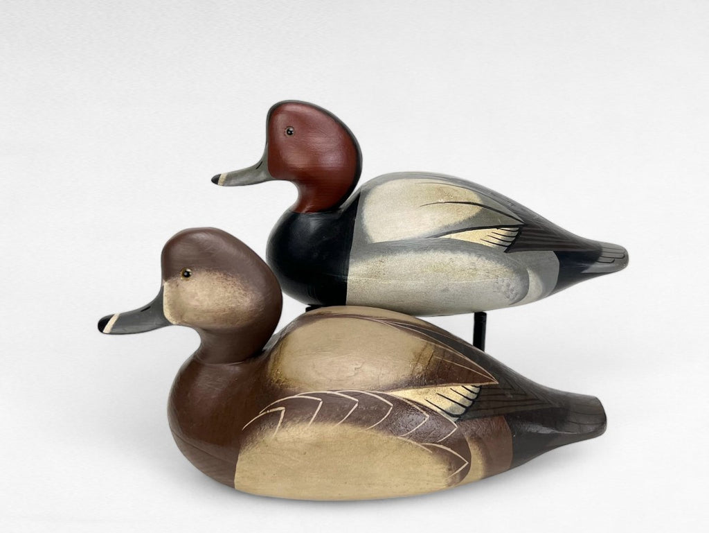 Pair of Redhead Duck Decoys Hunting & Wildlife Decoys Atlantic Rancher Company