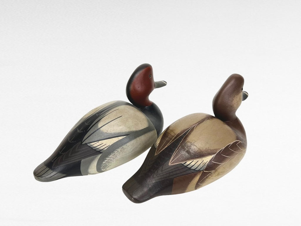 Pair of Redhead Duck Decoys Hunting & Wildlife Decoys Atlantic Rancher Company