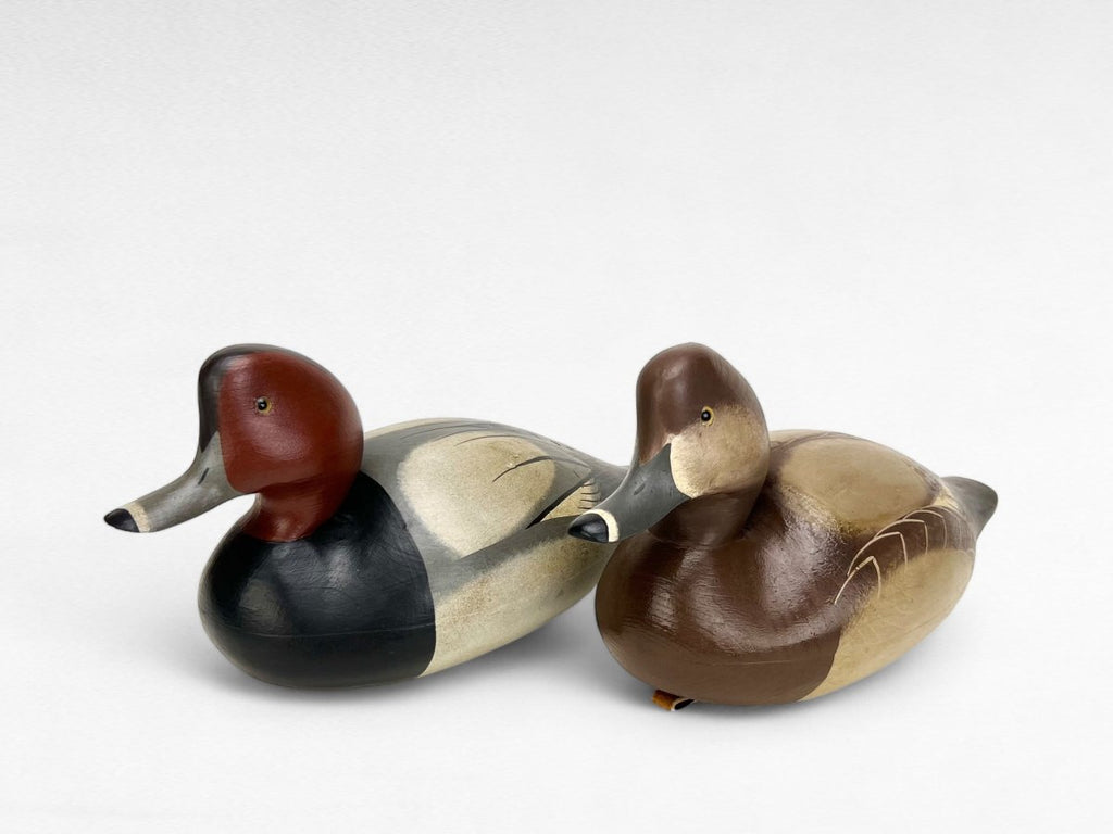 Pair of Redhead Duck Decoys Hunting & Wildlife Decoys Atlantic Rancher Company