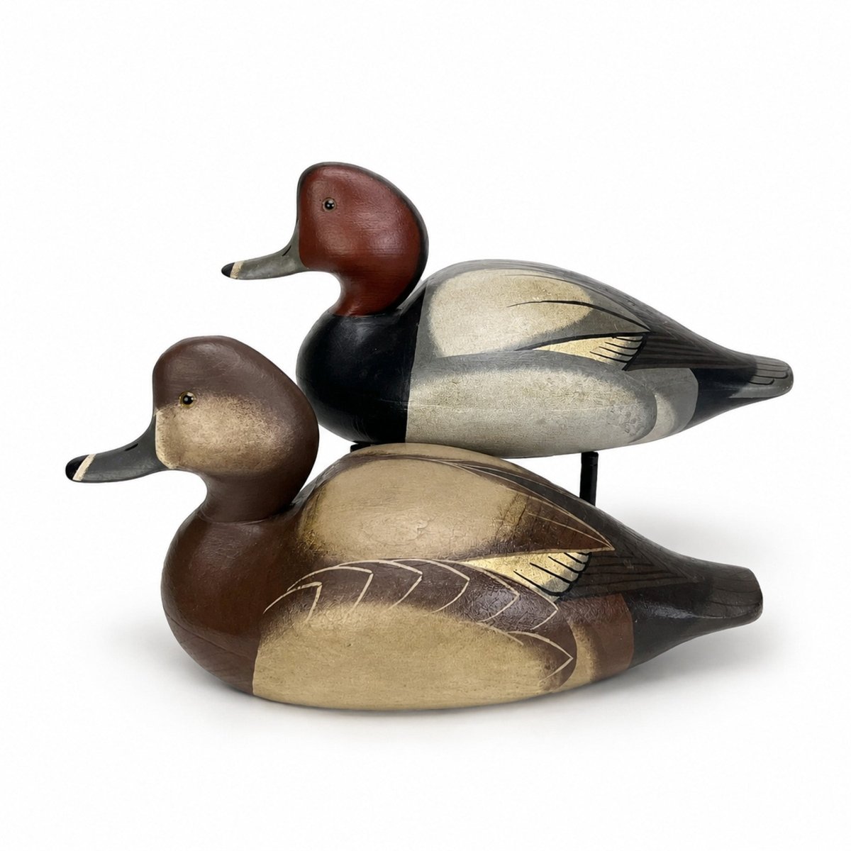 Pair of Redhead Duck Decoys Hunting & Wildlife Decoys Atlantic Rancher Company
