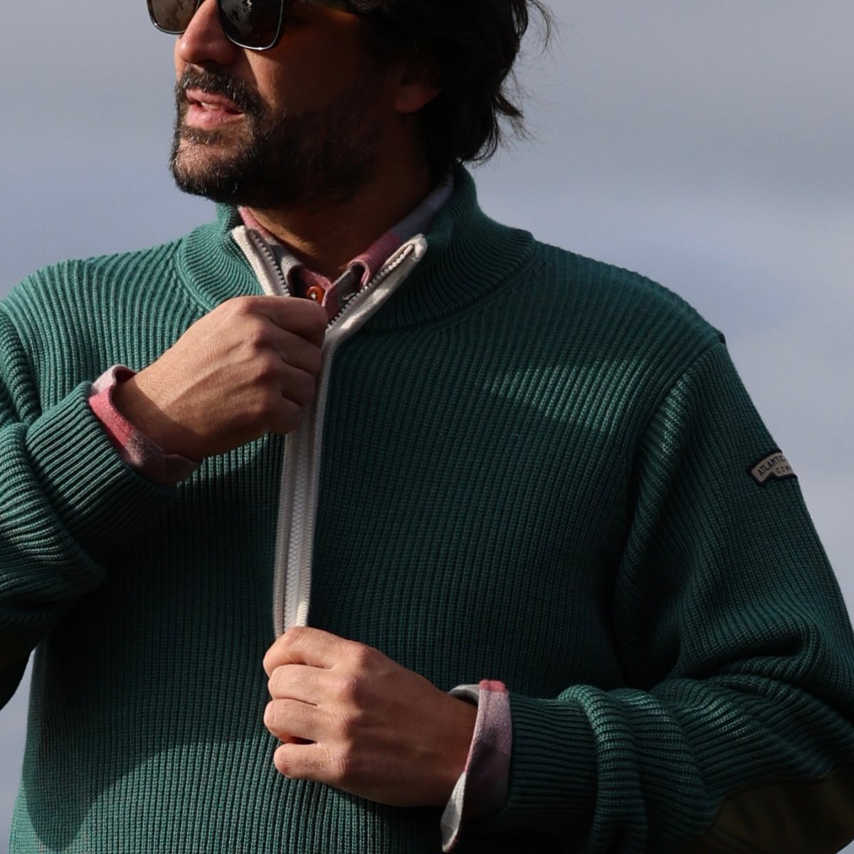 Ranger's Uniform 1/4 Zip Sweater - Atlantic Rancher CompanyRanger's Uniform 1/4 Zip SweaterSweatersAtlantic Rancher CompanySGreenwing TealRanger's Uniform 1/4 Zip Sweater