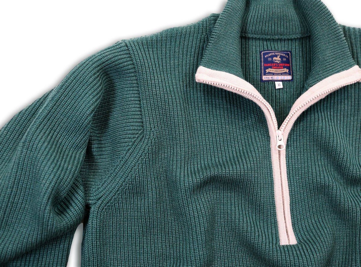 Ranger's Uniform 1/4 Zip Sweater - Atlantic Rancher CompanyRanger's Uniform 1/4 Zip SweaterSweatersAtlantic Rancher CompanySGreenwing TealRanger's Uniform 1/4 Zip Sweater Sweaters Atlantic Rancher Company