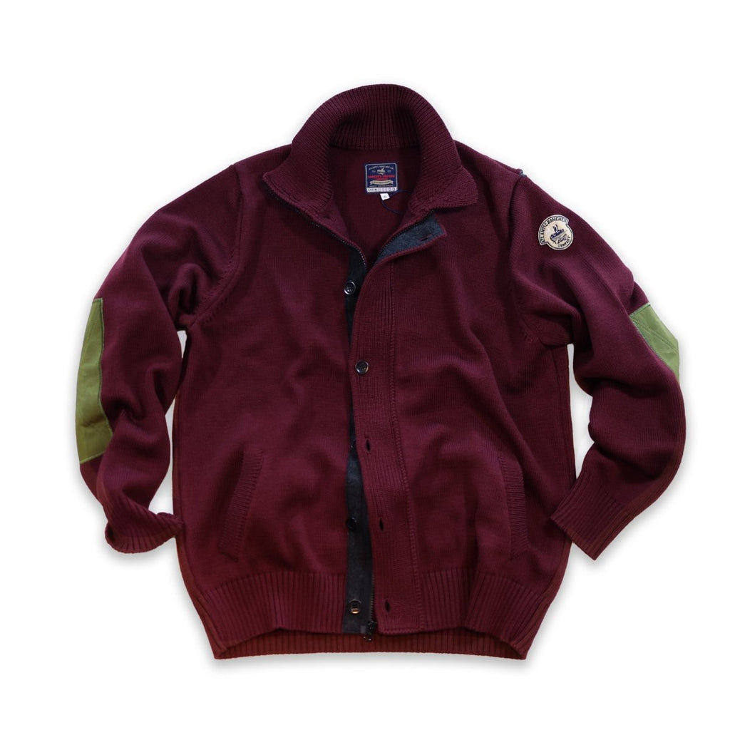 Ranger's Uniform Cardigan Sweater Sweaters Atlantic Rancher Company M Burgundy