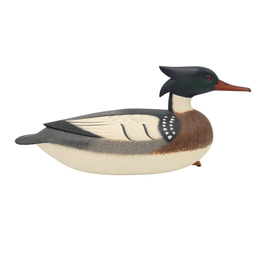 Red-Breasted Merganser Drake Duck Decoy Hunting & Wildlife Decoys Atlantic Rancher Company