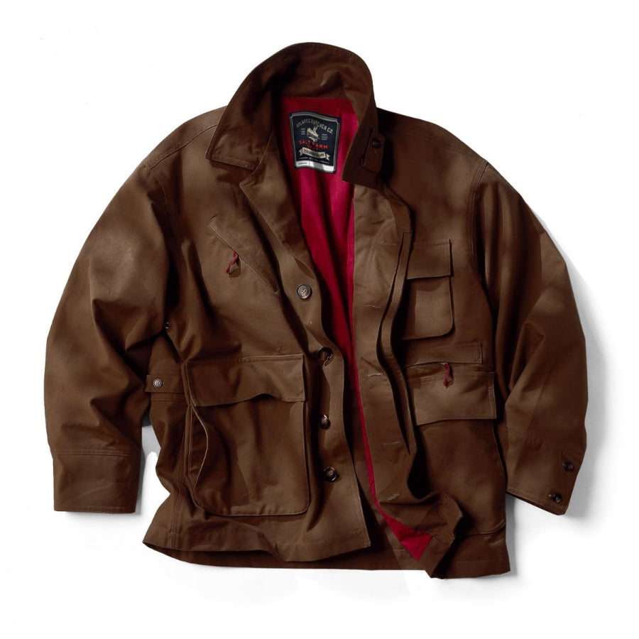 Salt Farm Chore Coat - 25th Anniversary Edition Outerwear Atlantic Rancher Company Tobacco S