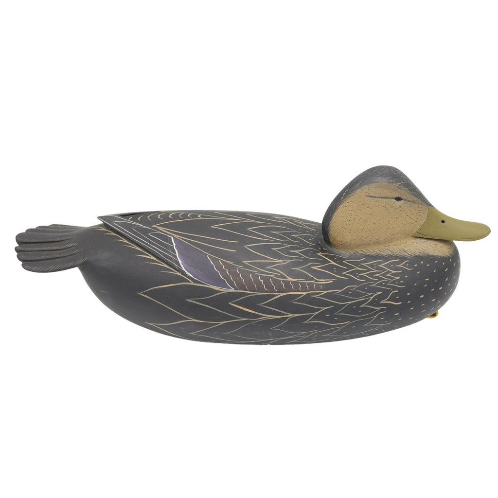 Sleeping Black Duck Decoy Hunting & Wildlife Decoys Atlantic Rancher Company