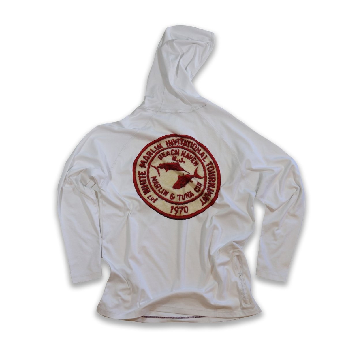 The Beach Haven Tournament Hoodie T-Shirts Atlantic Rancher Company S Cream