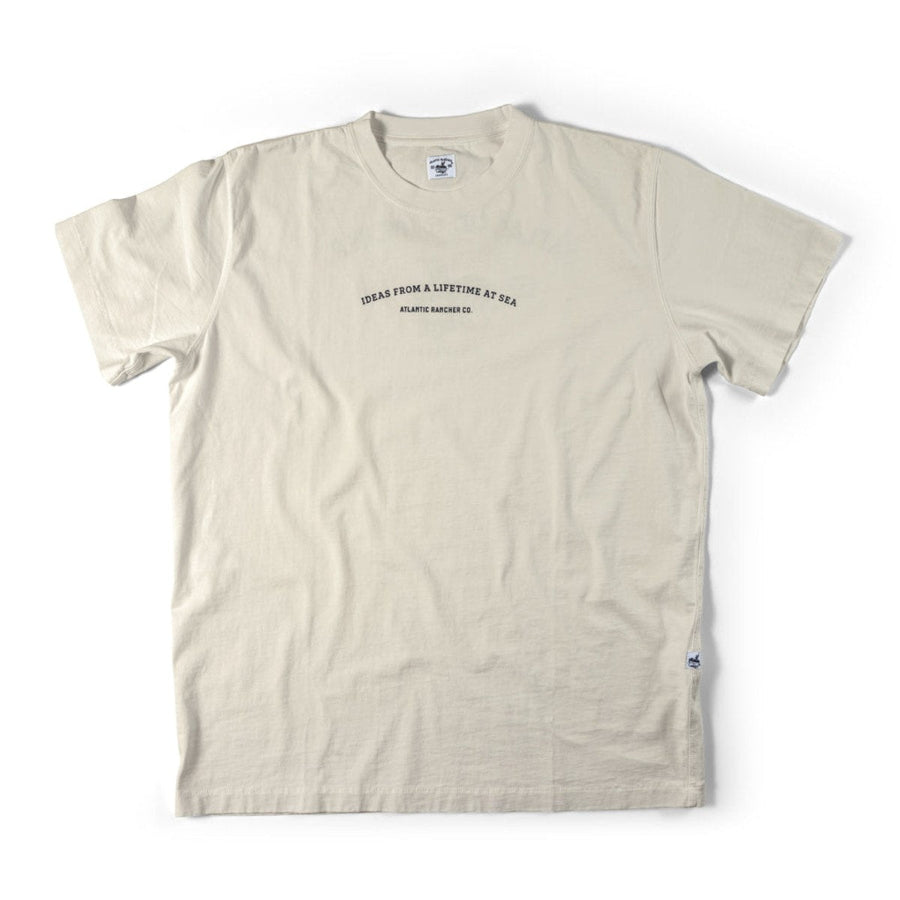The Boatyard Crewneck T-Shirt T-Shirts Atlantic Rancher Company AR Company Crew - Cream M