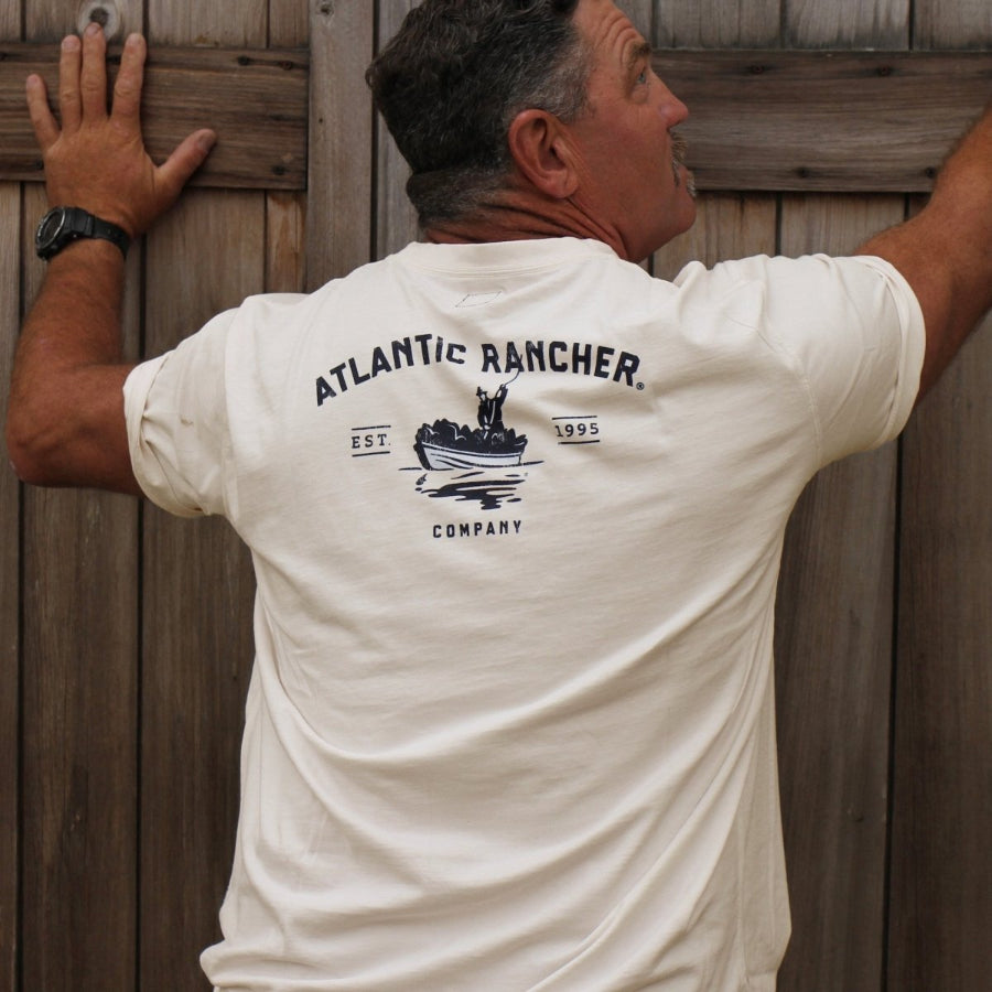The Boatyard Crewneck T-Shirt T-Shirts Atlantic Rancher Company
