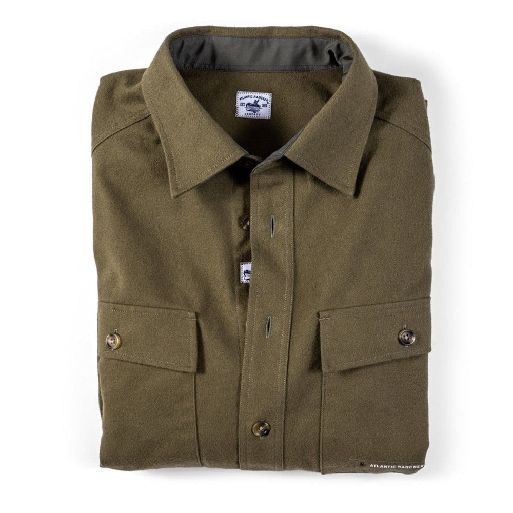 The Chamois Shirt-Jack Apparel & Accessories Atlantic Rancher Company Olive S