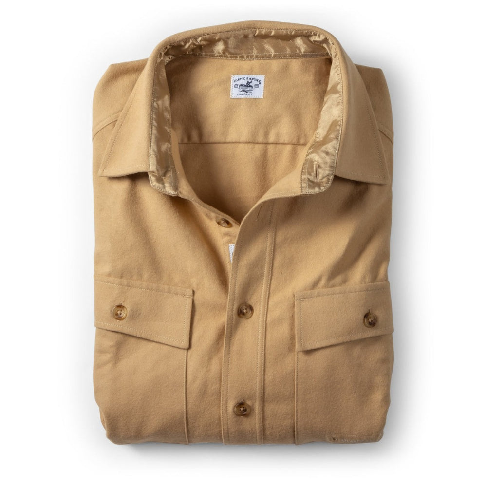 The Chamois Shirt-Jack Apparel & Accessories Atlantic Rancher Company Camel M