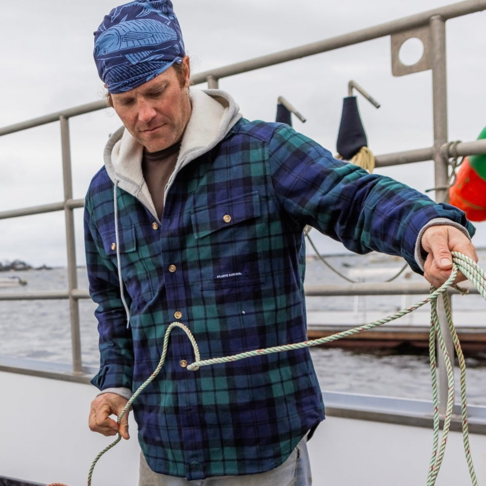 The Chamois Shirt - Jack - Atlantic Rancher CompanyThe Chamois Shirt - JackApparel & AccessoriesAtlantic Rancher CompanyJack - Blu - Grn 23 - 8100Blue/Green TartanMThe Chamois Shirt - Jack Apparel & Accessories Atlantic Rancher Company