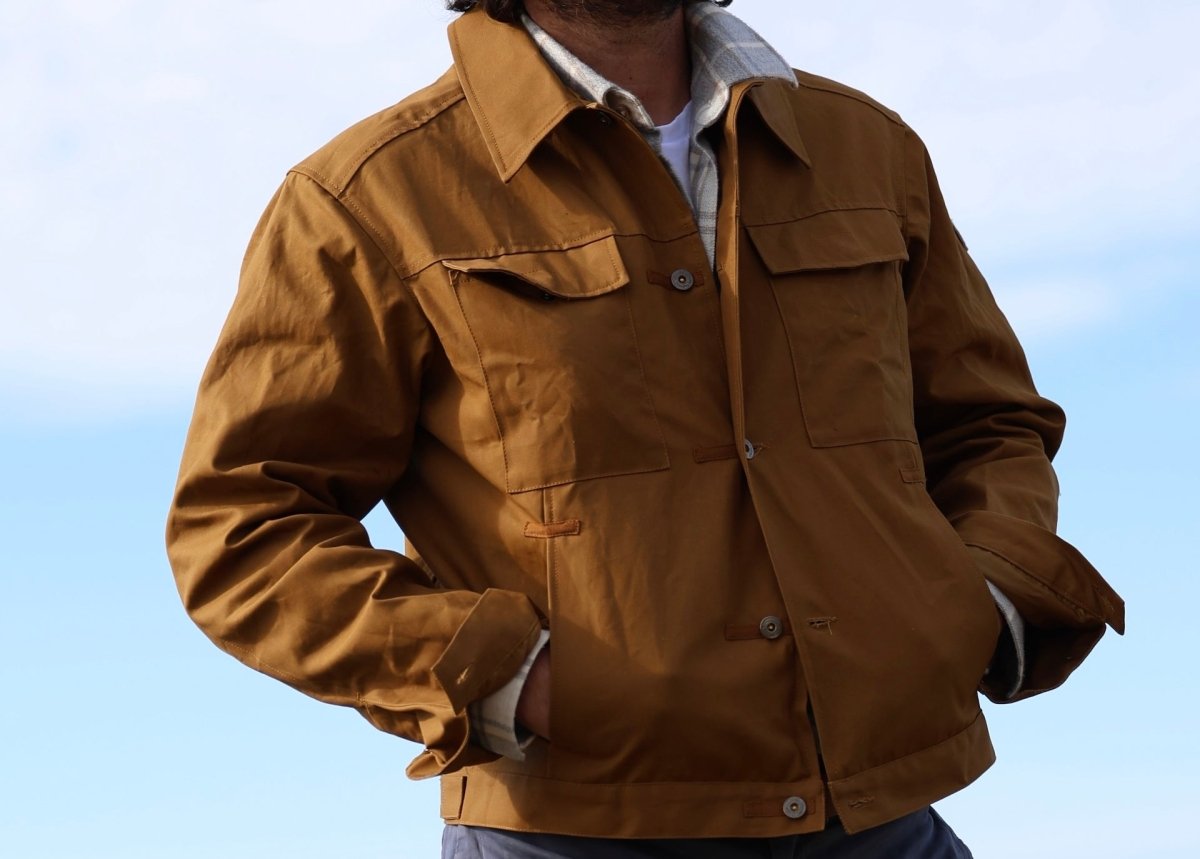 The Original Boatyard, Dry-Wax Trucker Outerwear Atlantic Rancher Company