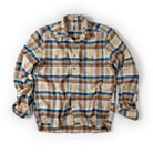 Uncle Jack's Blanket-Flannel Shirt Jack Shirts & Tops Atlantic Rancher Company Blue Caramel S