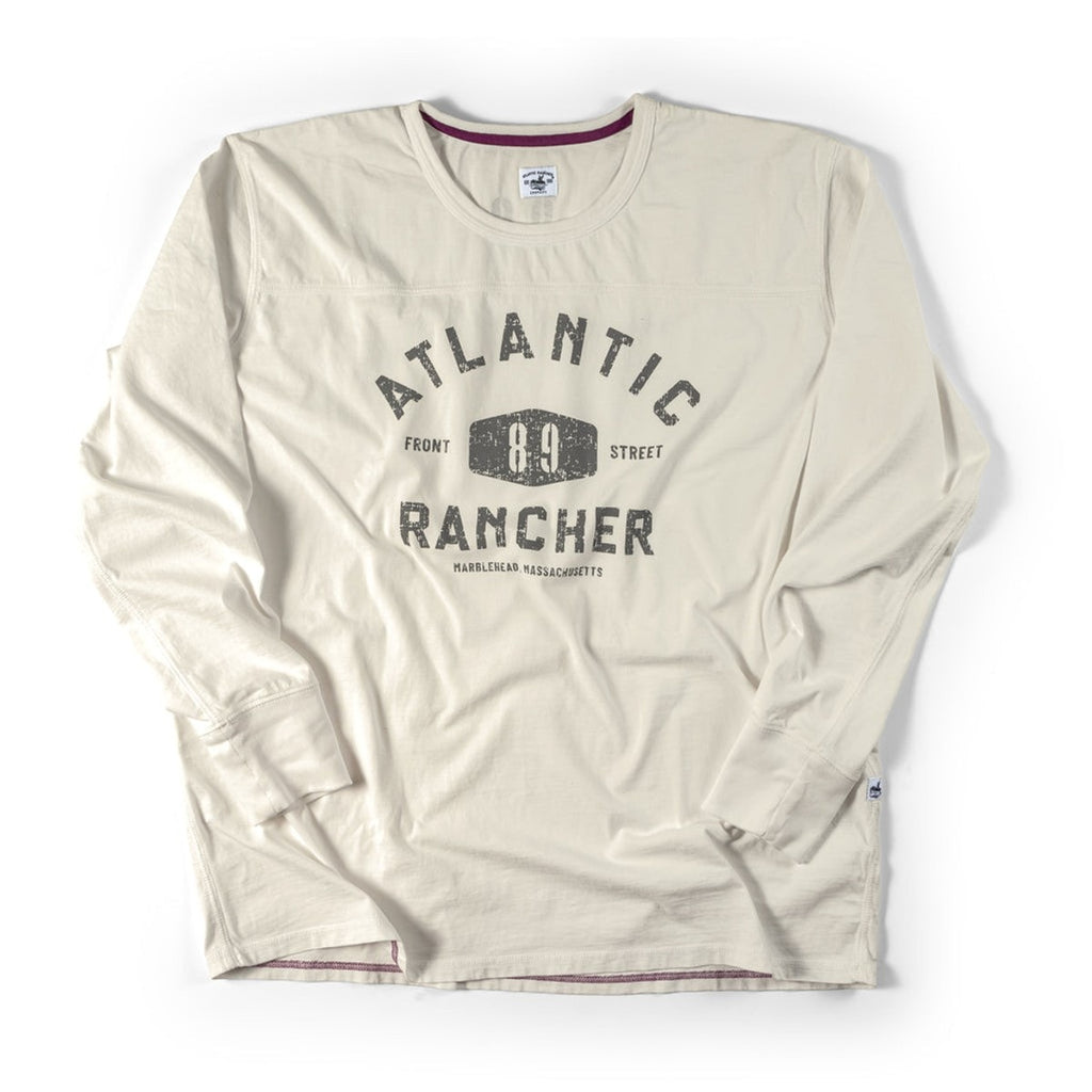 Atlantic Rancher Long Sleeve Pullover in Cream T-Shirts Atlantic Rancher Company M  