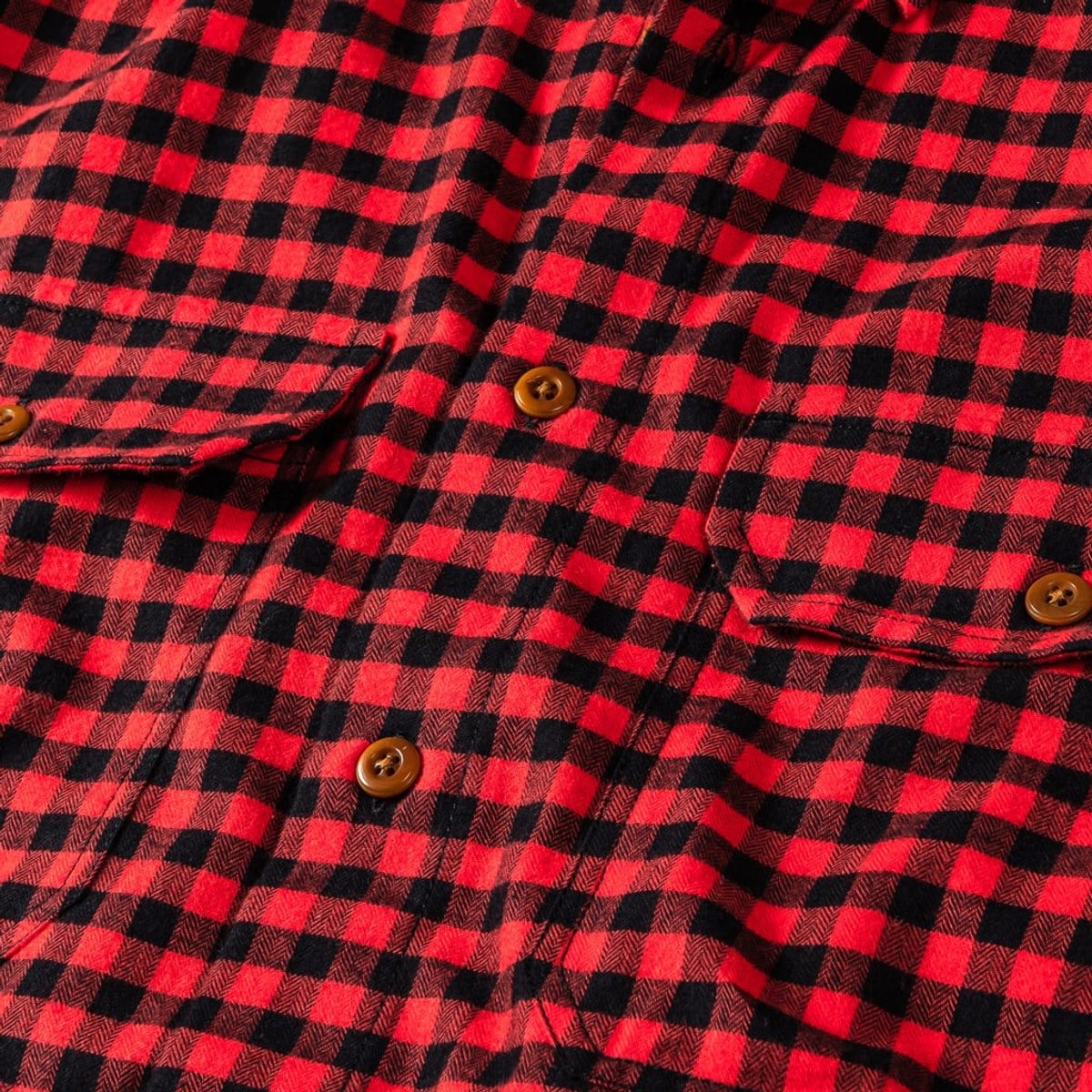 Bayman's Flannel Shirt - Red / Black Plaid Red / Black Plaid / S by Atlantic Rancher Company