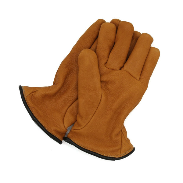 Wolverine Brown Insulated Virgil Deerskin Leather Gloves Mens Size Small New