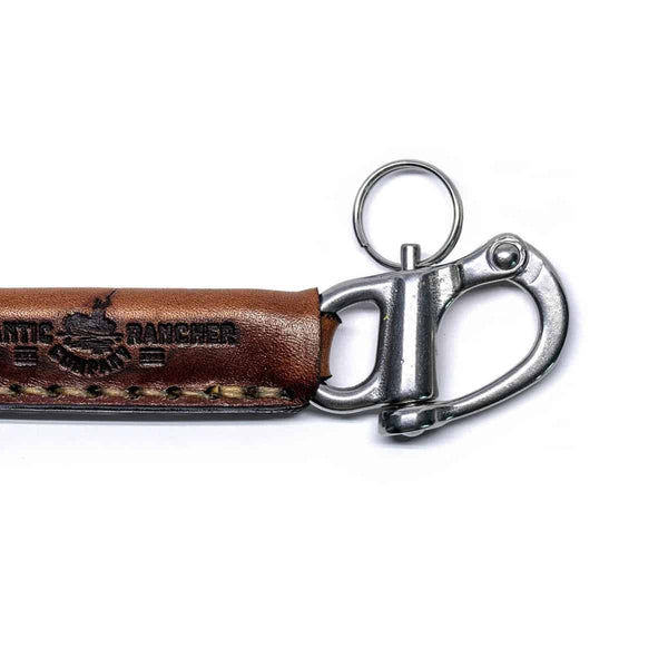 Atlantic Rancher Dockmaster's Leather Key Chain