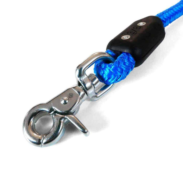 Rogz Classic Small Rope Dog Lead Blue – Habitat Pet Supplies