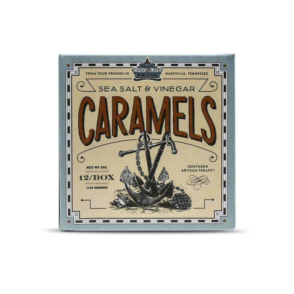 Sea Salt & Vinegar Caramels Provisions Atlantic Rancher Company   
