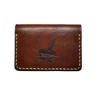 Atlantic Rancher Leather Card Case Leather Goods Atlantic Rancher Company Chestnut